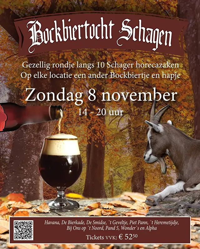 Bockbiertocht Schagen in Alpha, Schagen