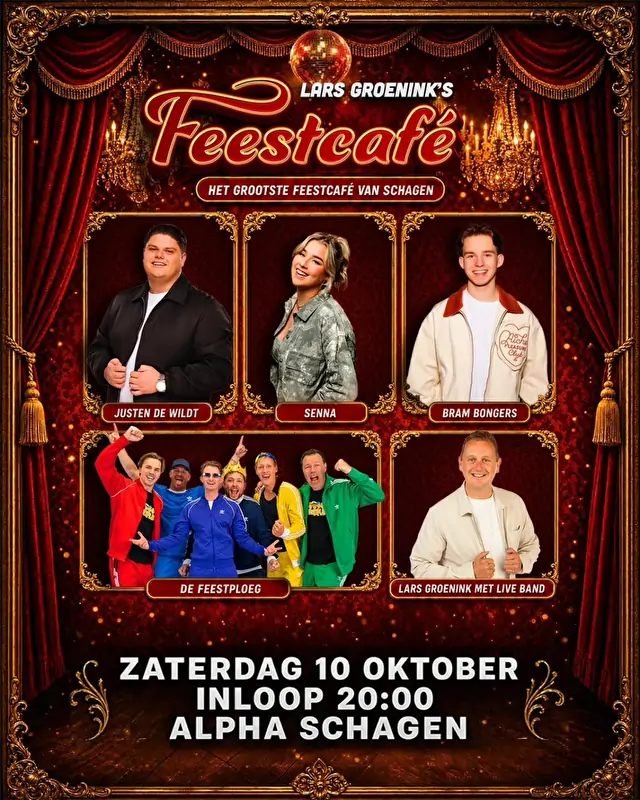 Lars Groenink's Feestcafe in Alpha, Schagen
